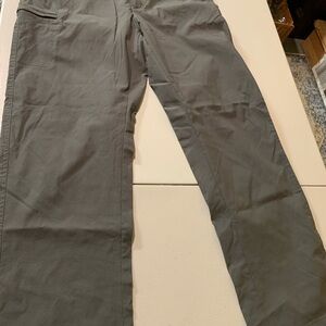 Gray Casual Pants